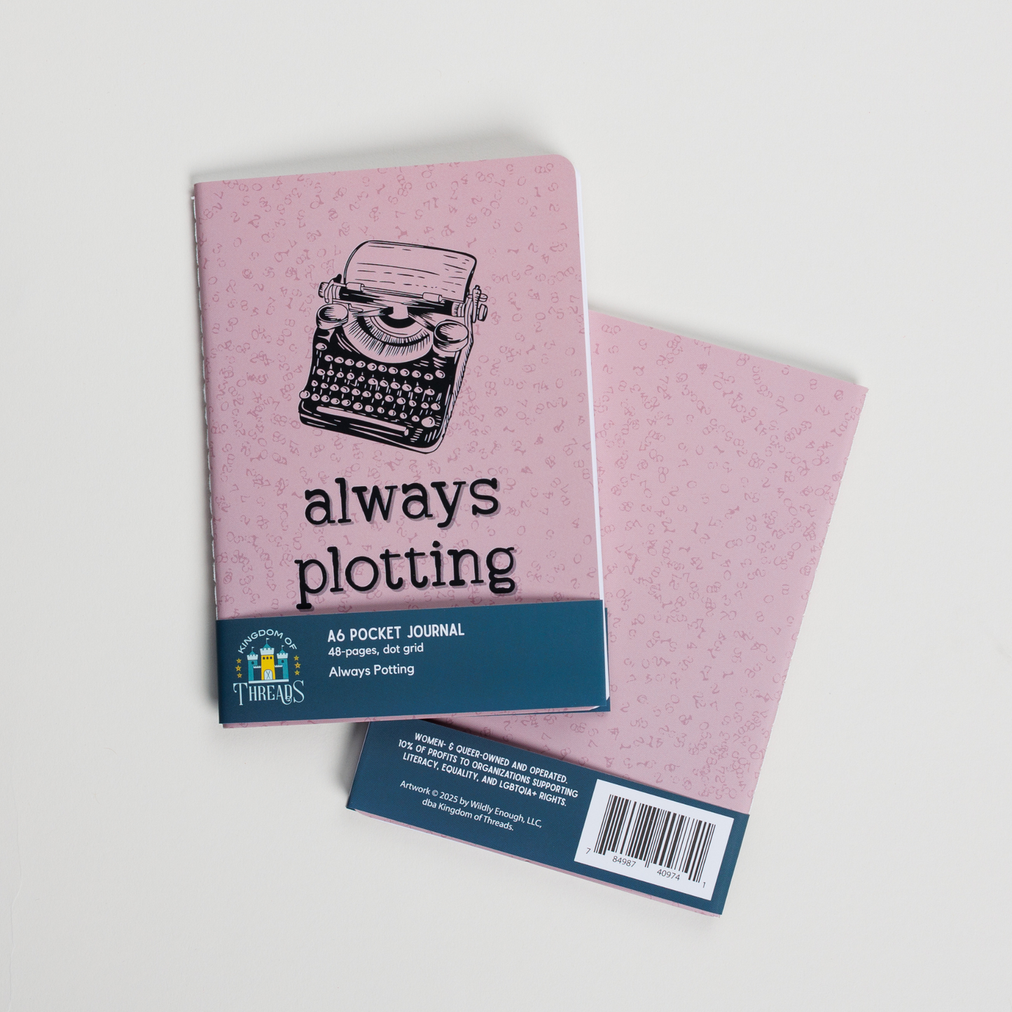 Always Plotting Pocket Journal