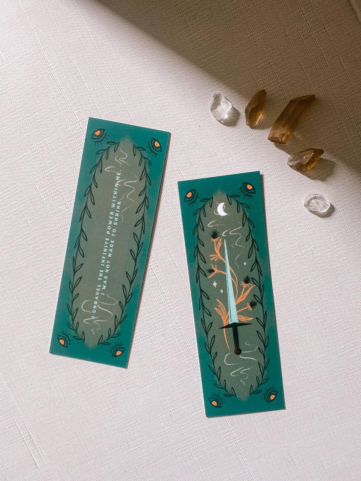 Strength - Affirmation Spell Bookmark