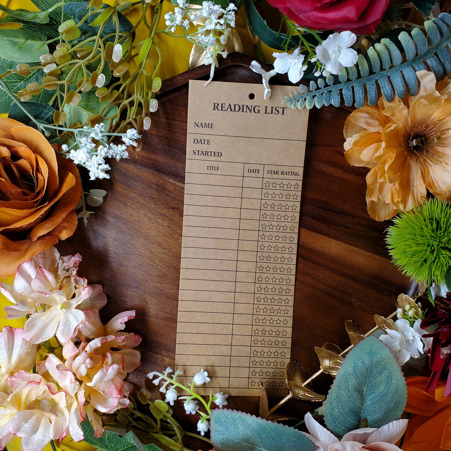 Reading List Bookmark