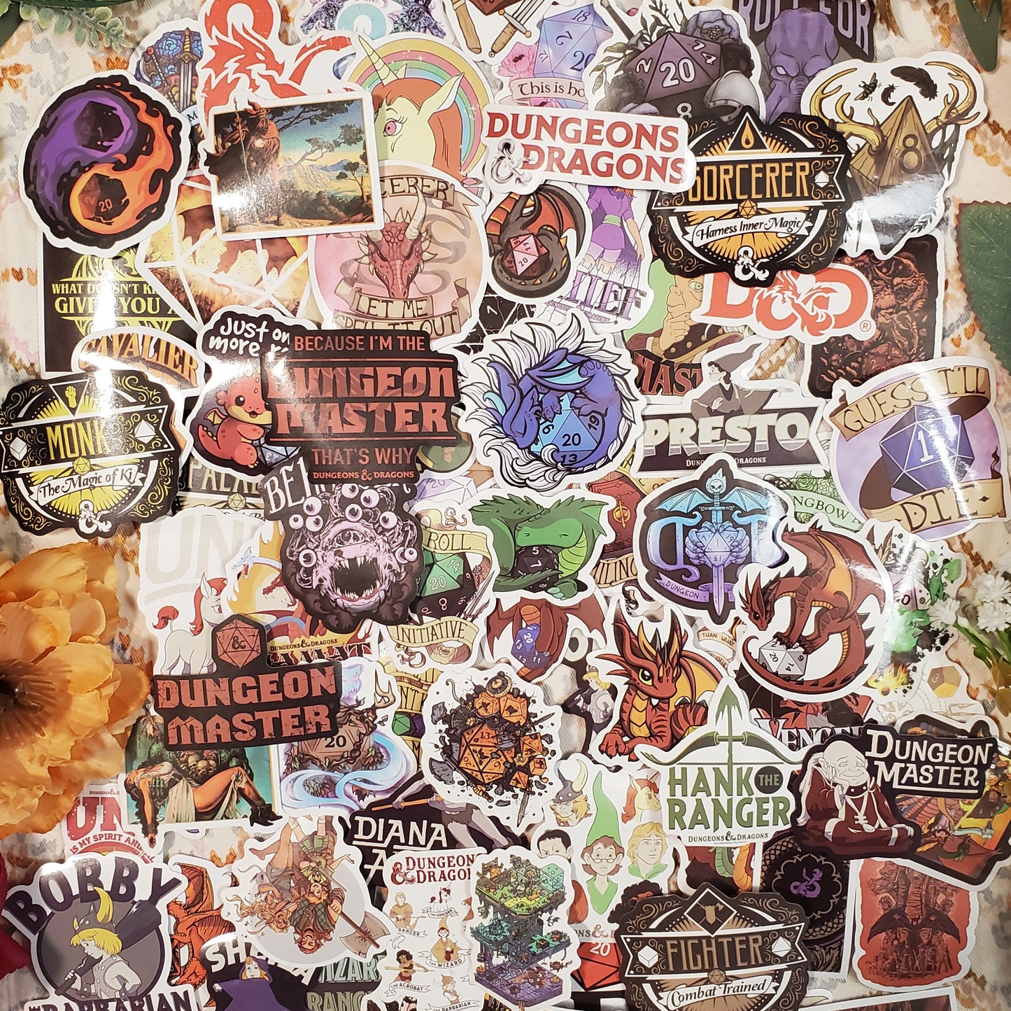 Random D&D Stickers