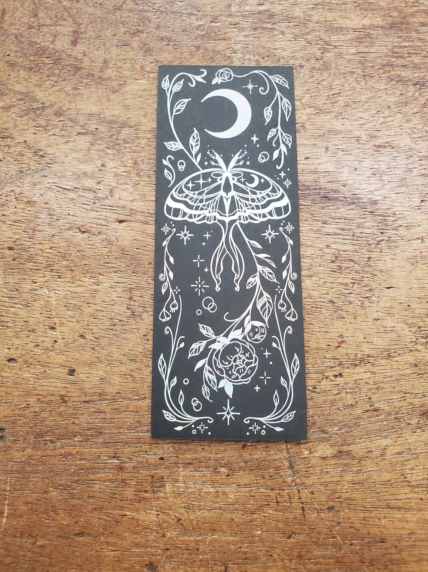 Radiant Moth Bookmark