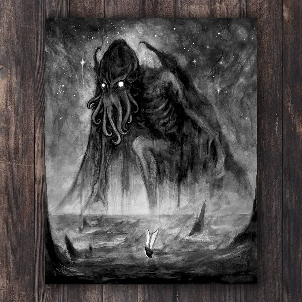 Old Dreams Waiting to be Realized - Cthulhu Art Print