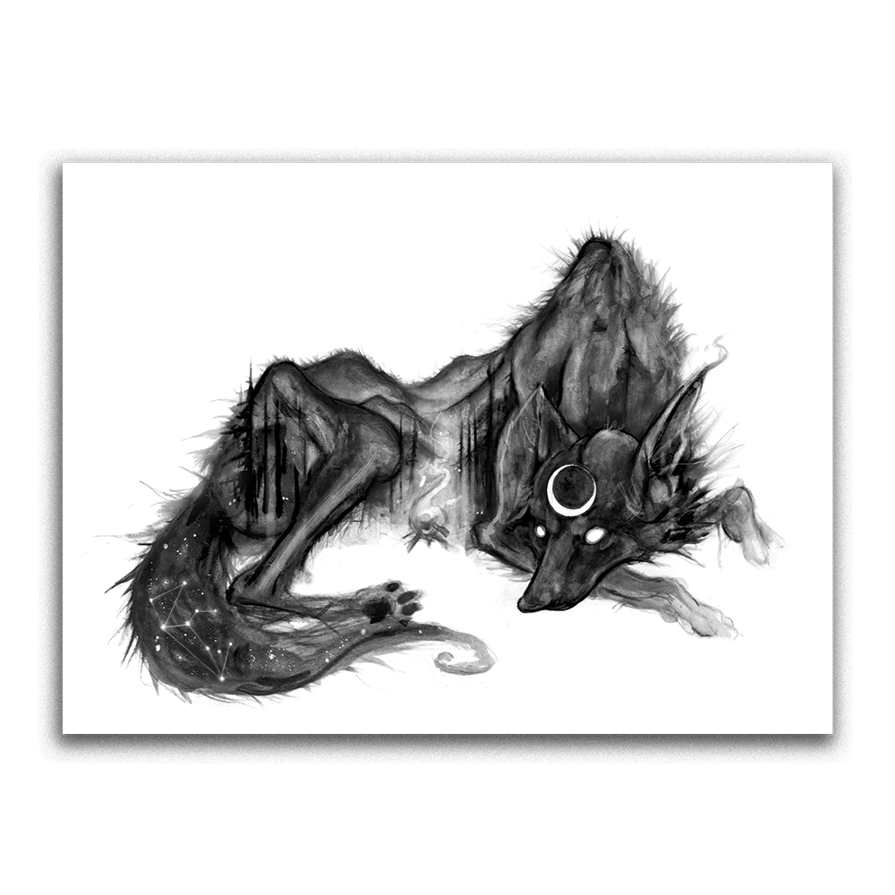 Let Sleeping Dogs Lie - Art Print