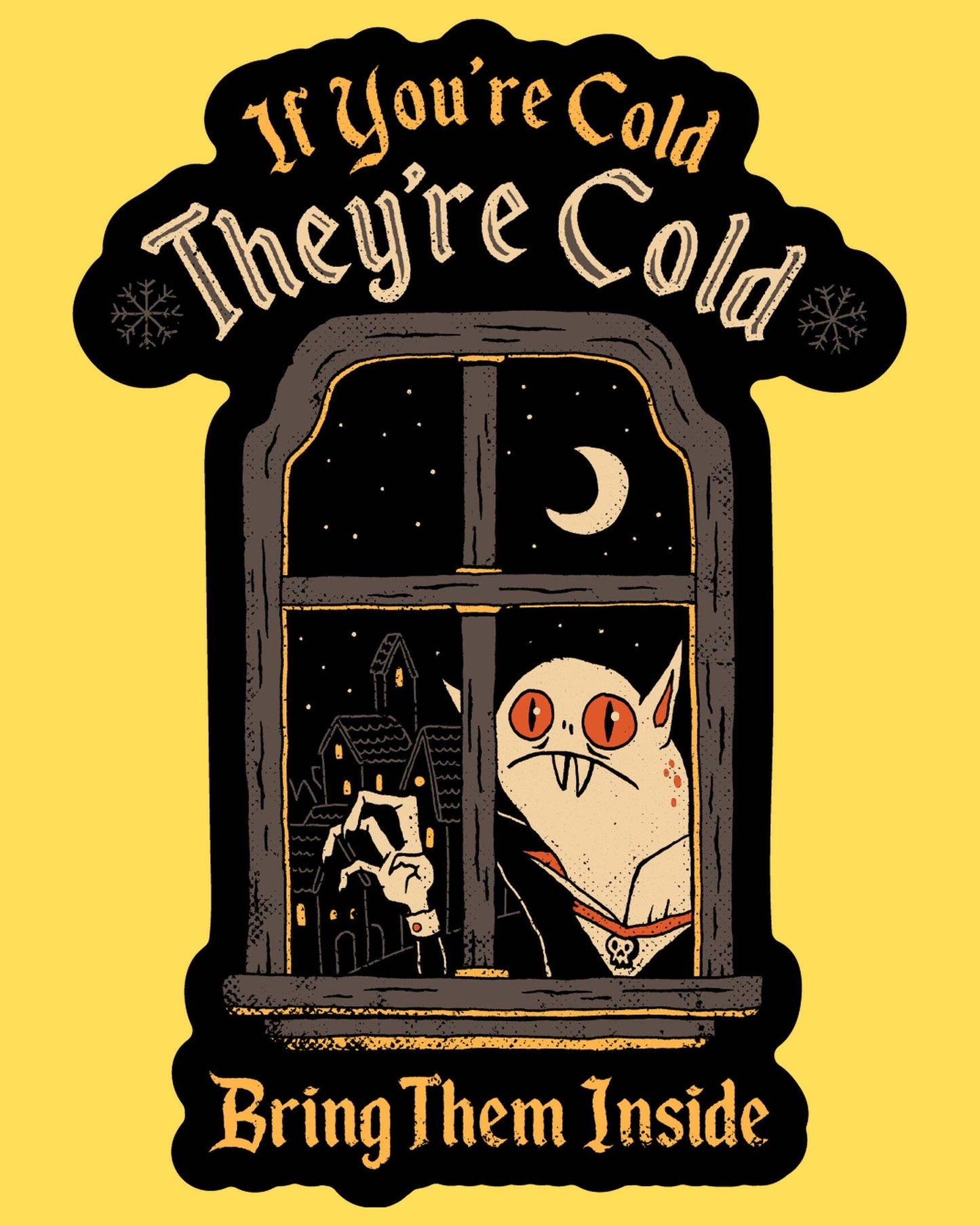 'Bring Them Inside' Sticker