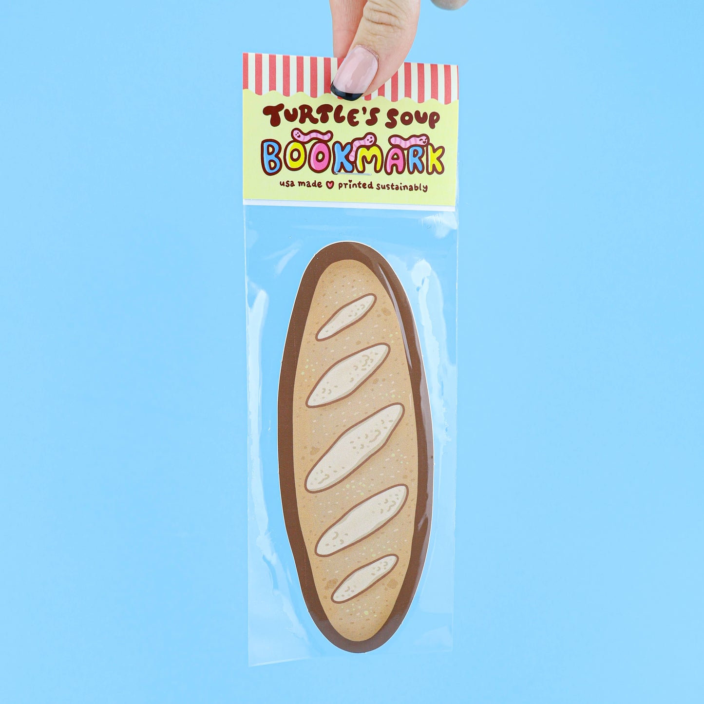Baguette | French Bread | Cute | Bread | Food | Bookmark