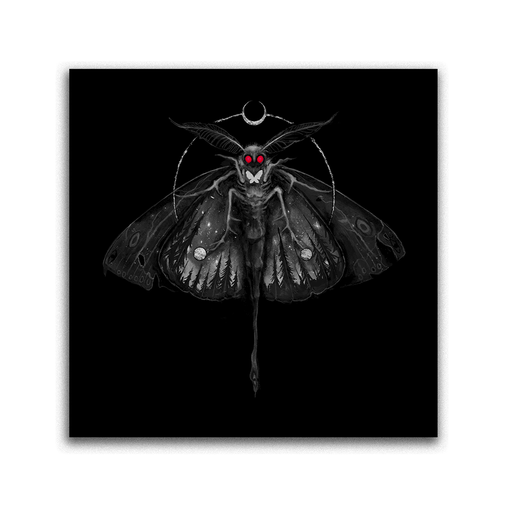 Apparitions of the Southern Seer - Mothman Art Print