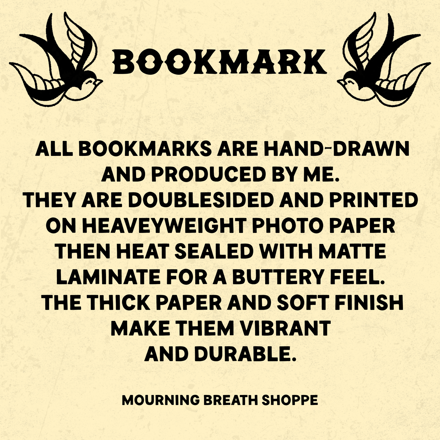 Do Not Disturb Bookmark, Soft Matte Double-sided Bookmark