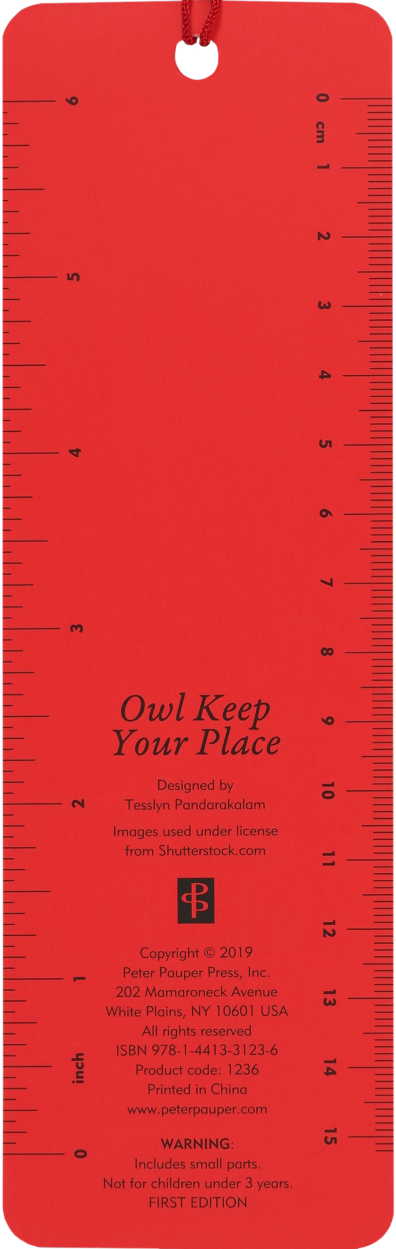 Owl Keep Your Place Children's Bookmark