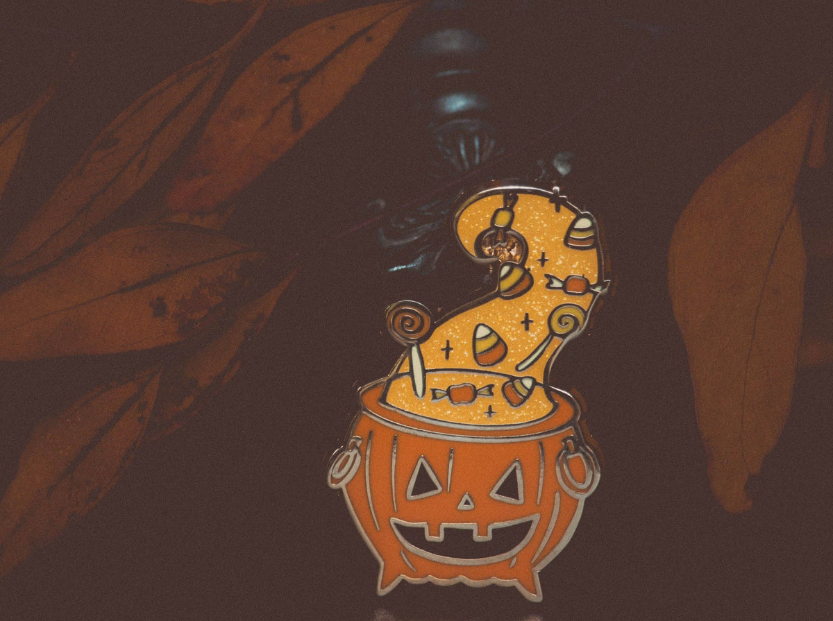 Halloween Brew Enamel Pin