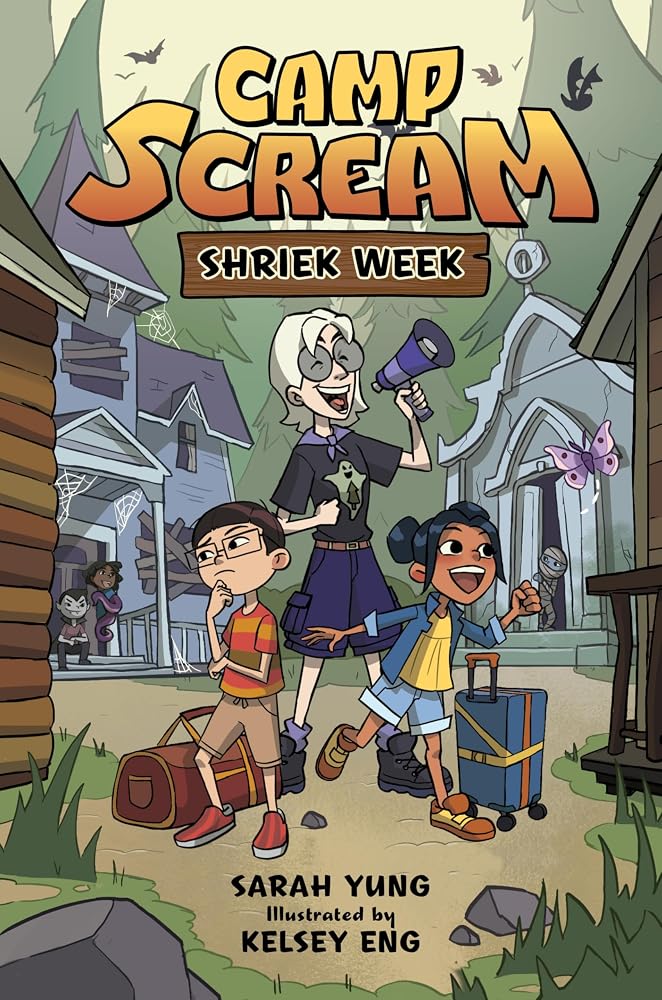 Camp Scream #1: Shriek Week: A Hilarious Illustrated Chapter Book About Two Kids at Sleepaway Camp for Monsters for Kids (Ages 7-10) cover image