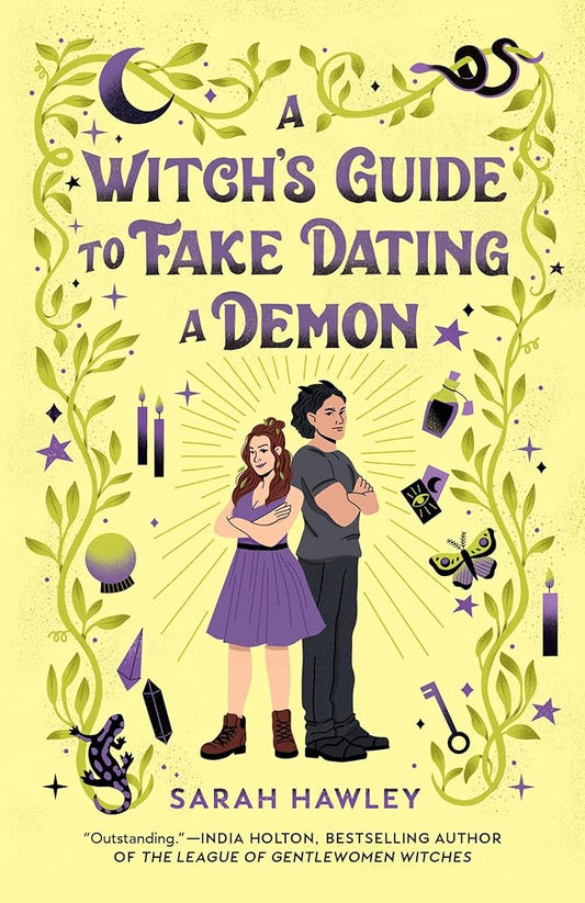 A Witch's Guide to Fake Dating a Demon (Glimmer Falls) cover image