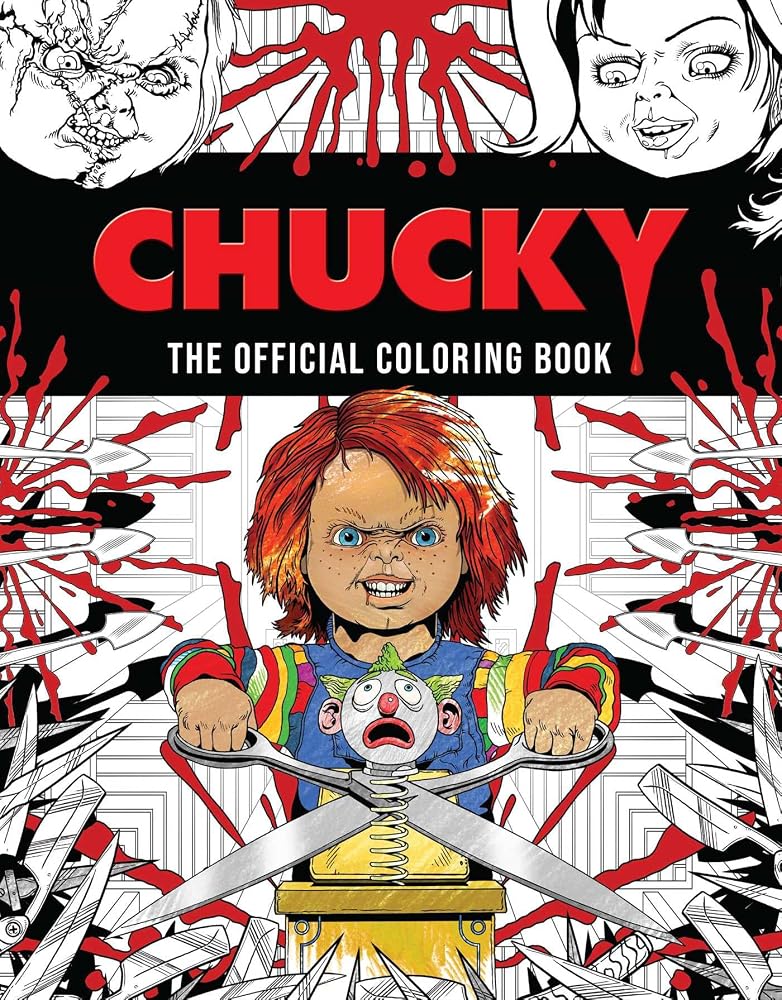 Chucky: The Official Coloring Book cover image