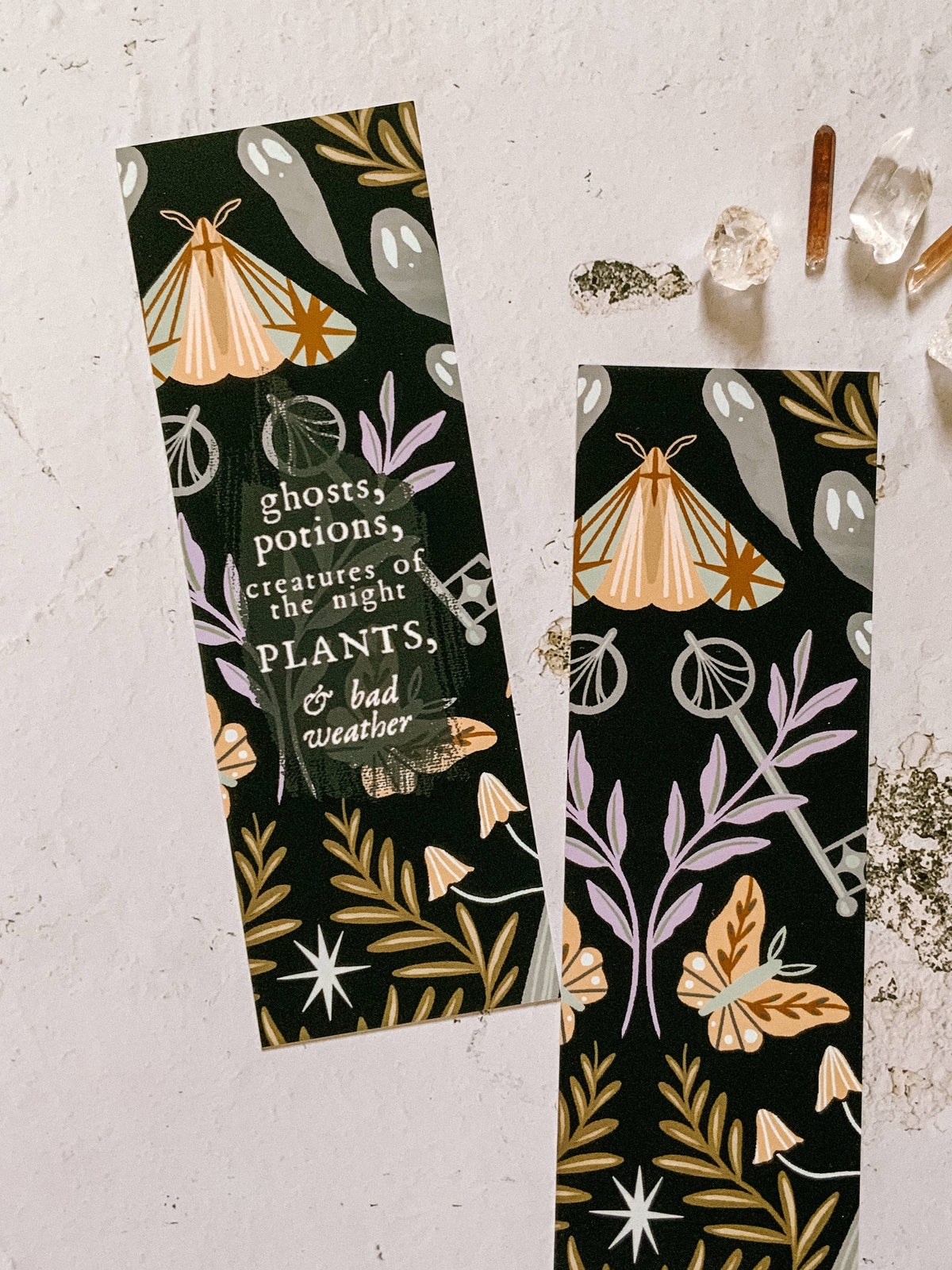 Creatures of the Night - Witchy Quote Bookmark