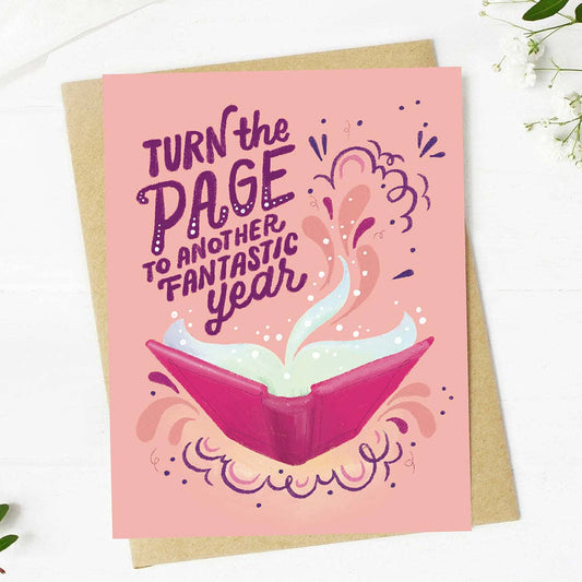 Another Fantastic Year Bookish Birthday Card