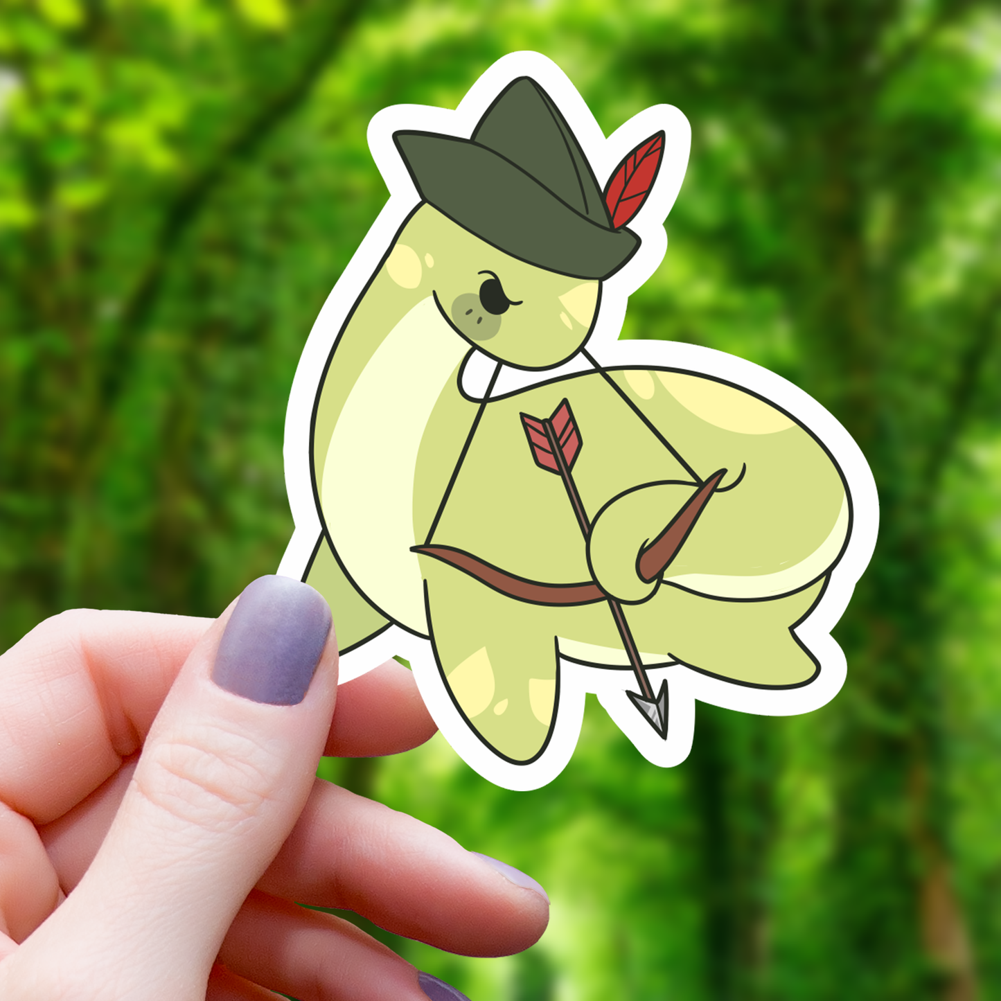 Loch Ness Monster Ranger Class Sticker