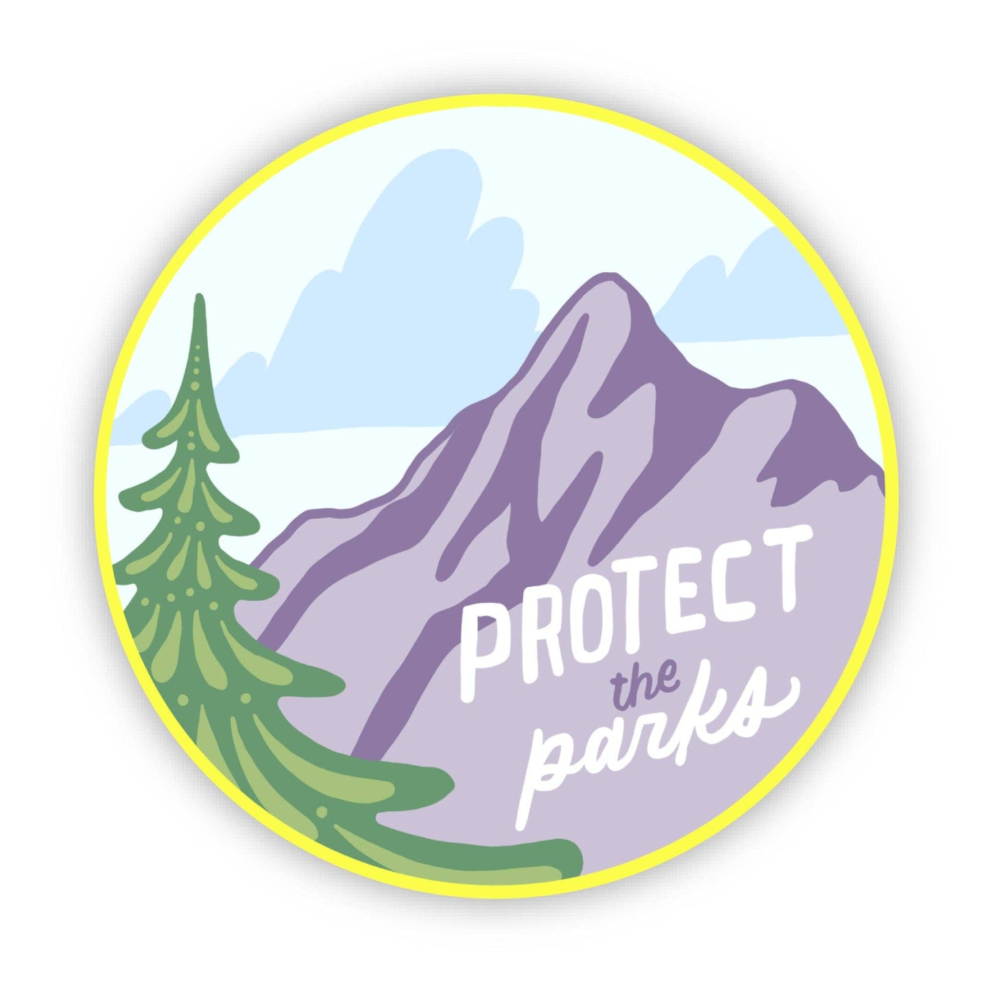 Protect The Parks Nature Sticker