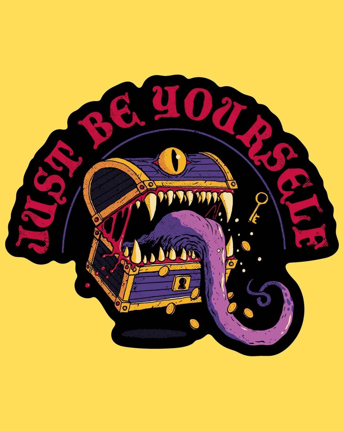 'Just Be Yourself' Sticker