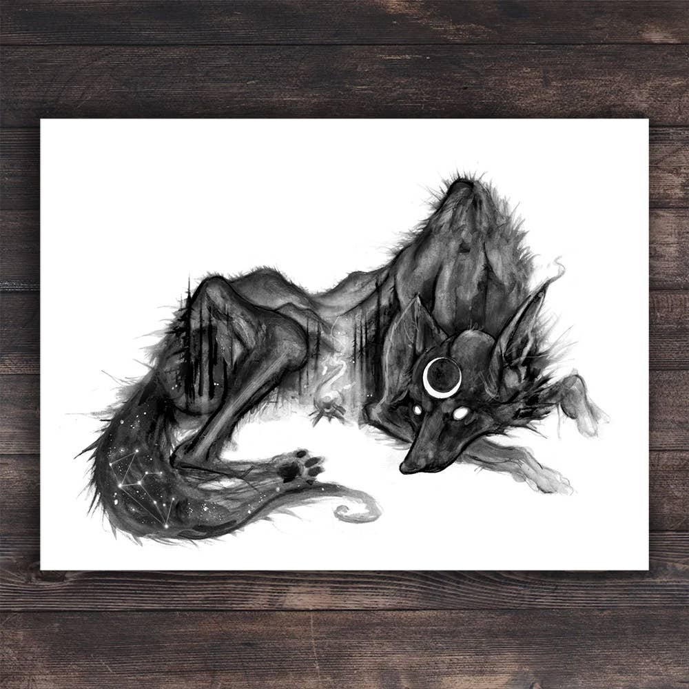 Let Sleeping Dogs Lie - Art Print