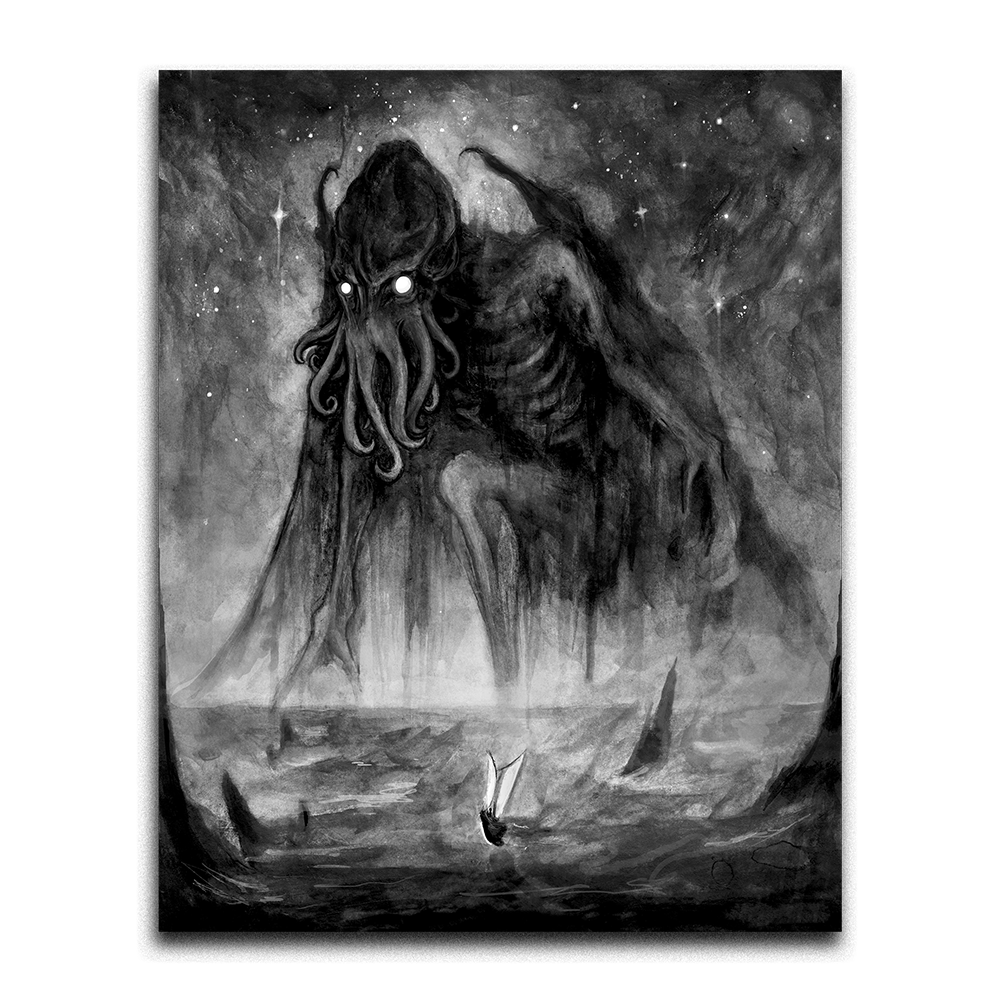 Old Dreams Waiting to be Realized - Cthulhu Art Print