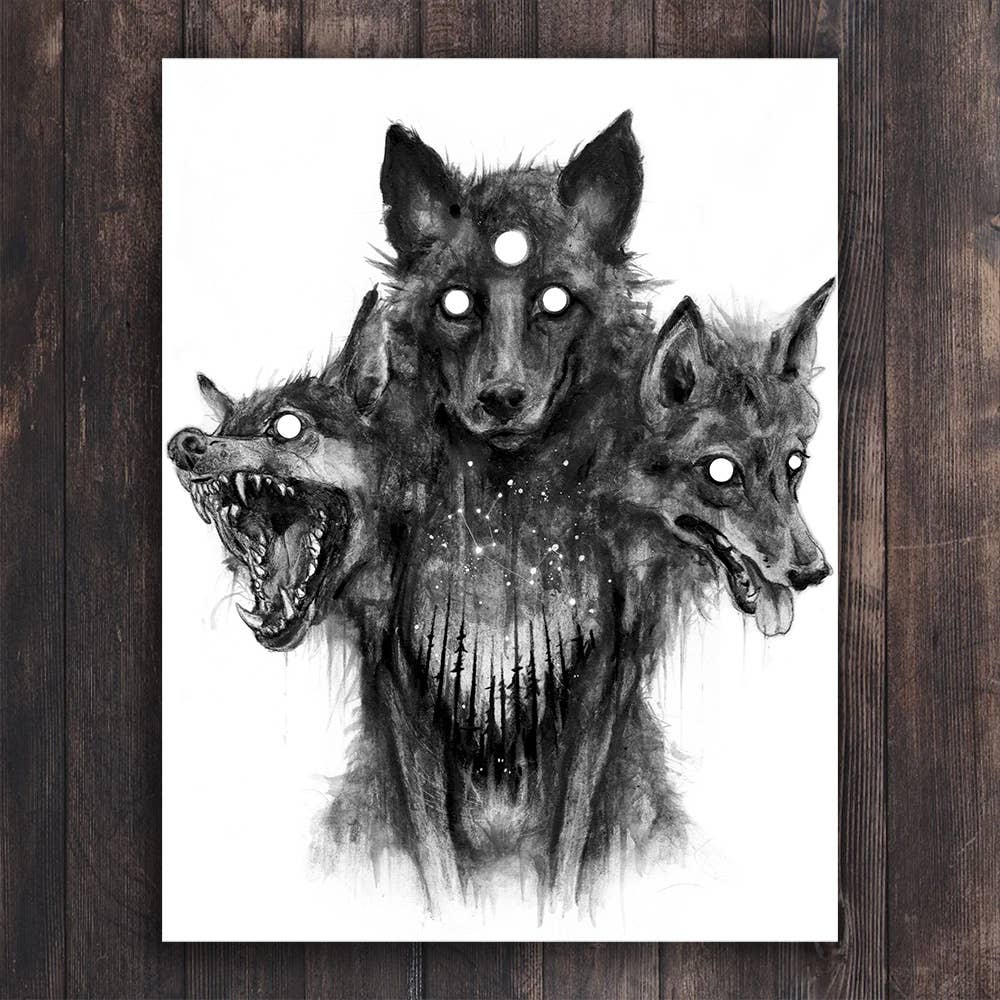 Hounds of Hades - Art Print