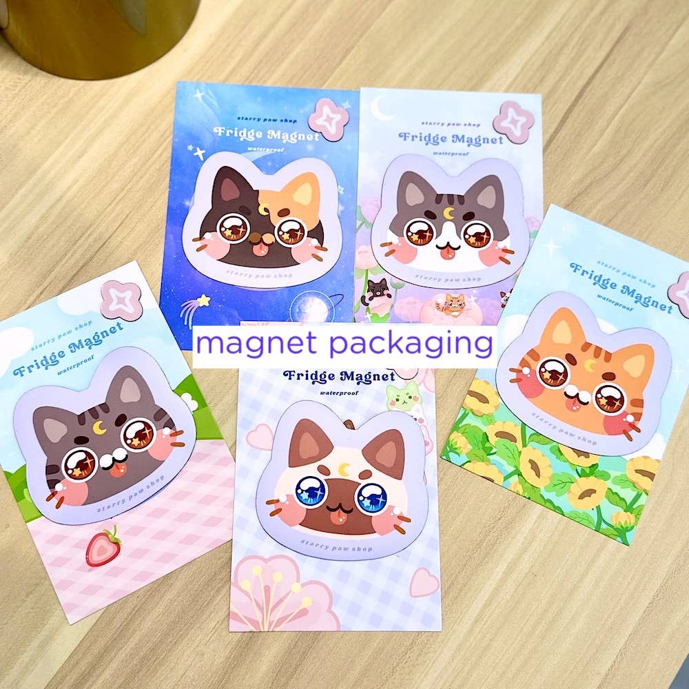 Lucky Cat Porcelain Sticker 3" Sparkly Holo water resistant