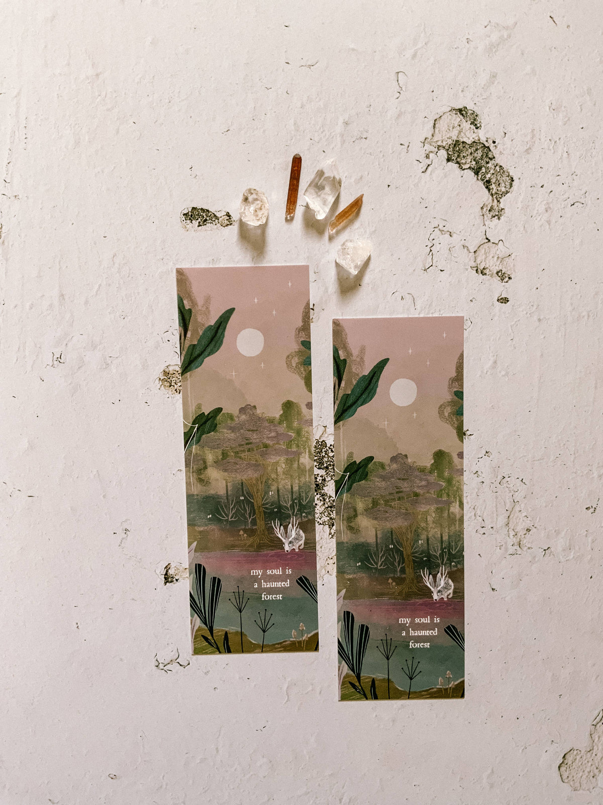Haunted Forest - Literary Quote Bookmark