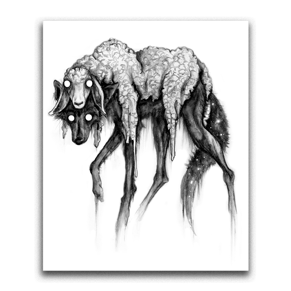 Among Sheep - Art Print