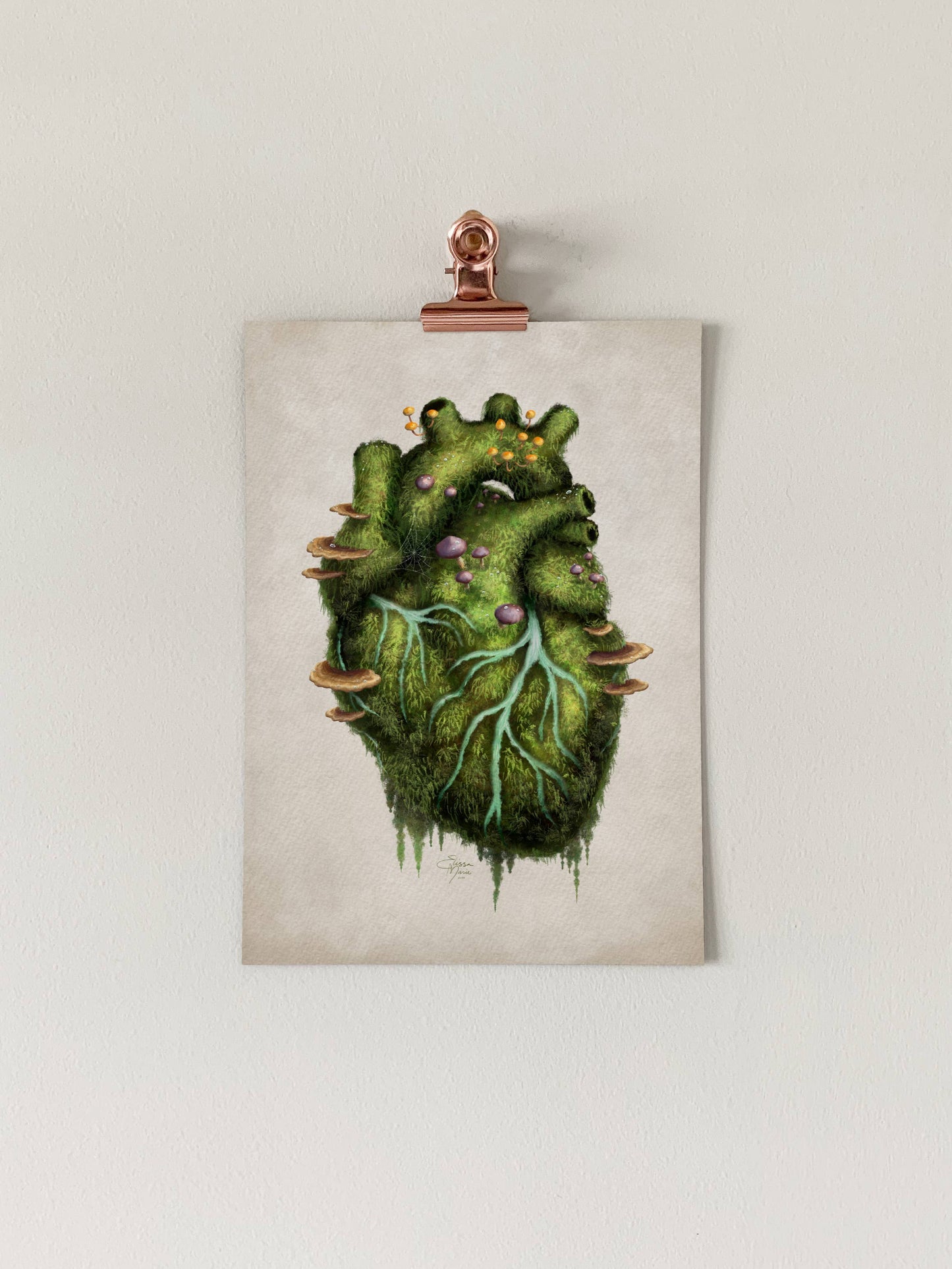 Wild Heart Art Print 8x10