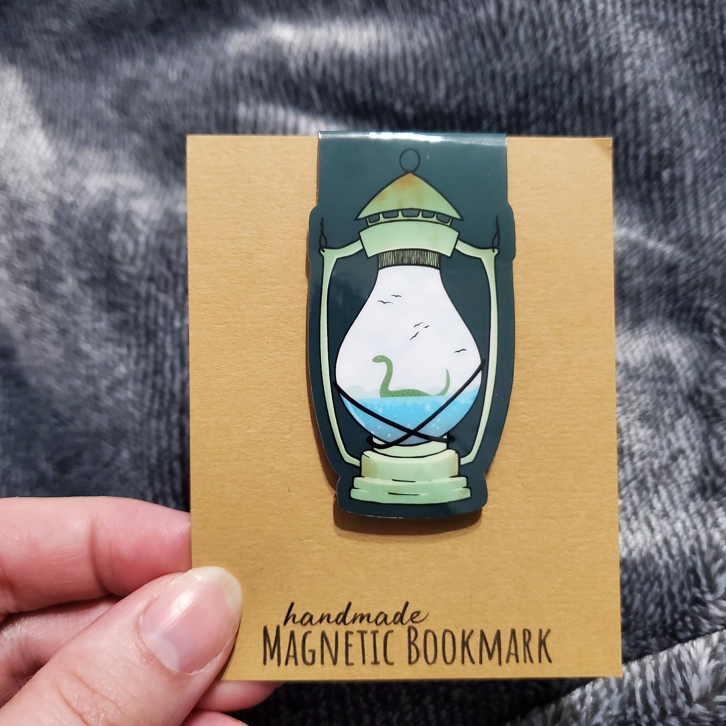 Nessie Lantern - Magnetic Bookmark