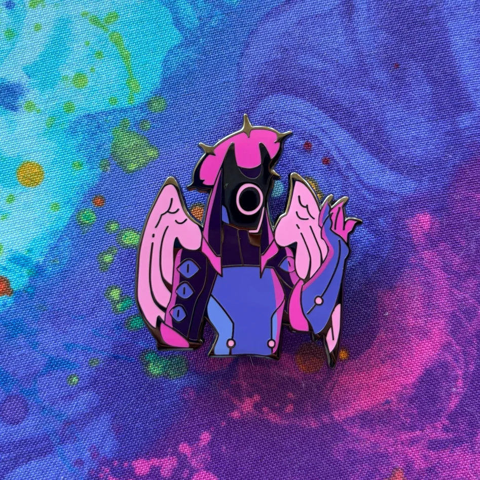 Omnisexual Angel Pin