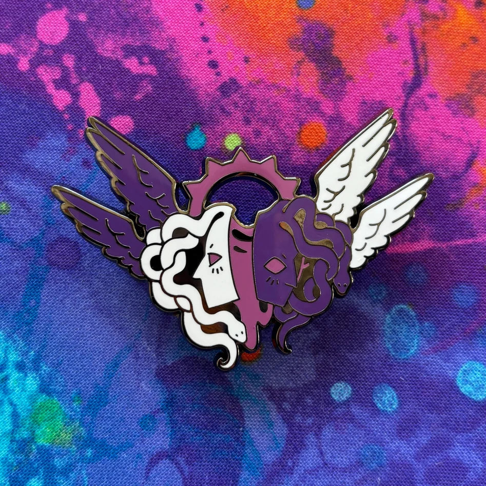Queer Angel Pin - Alternate