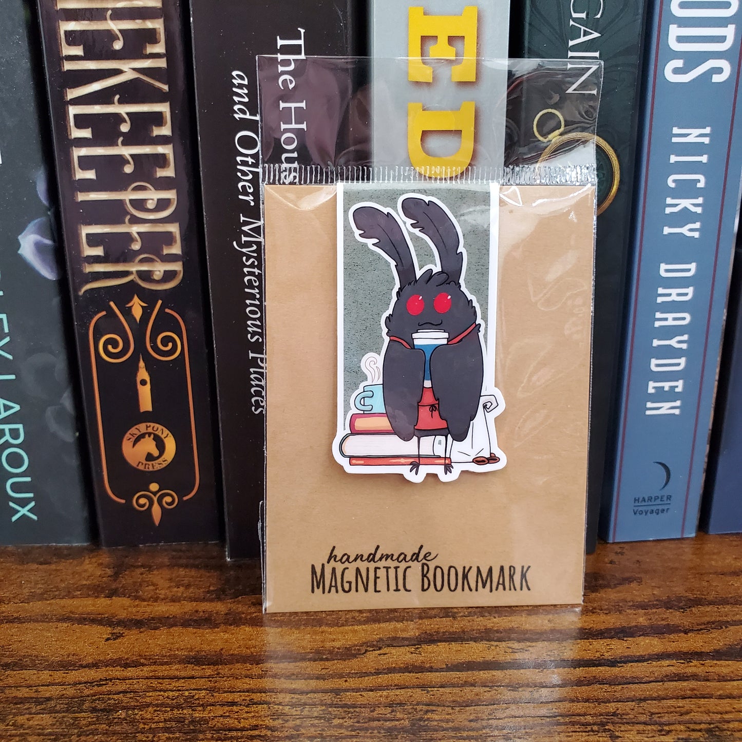Barista Mothman - Magnetic Bookmark