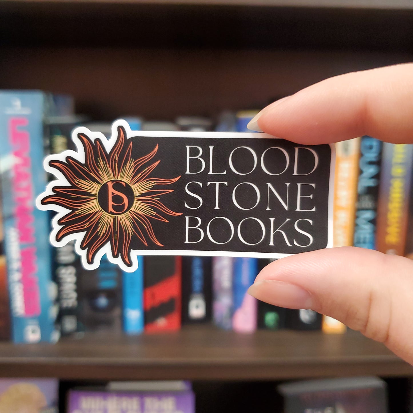 Bloodstone Logo Sticker - Full