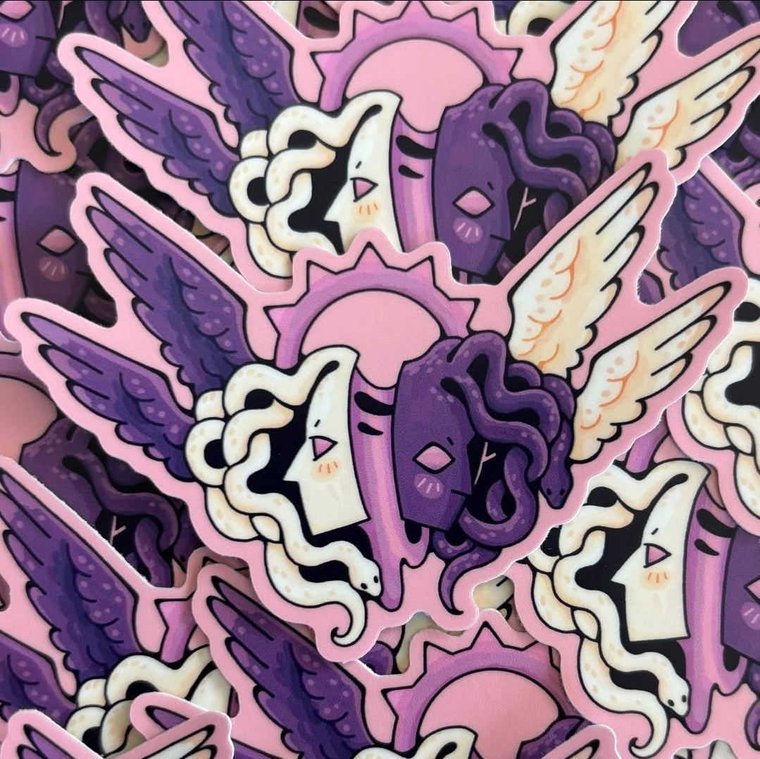 Biblically Accurate Queer Angel Sticker