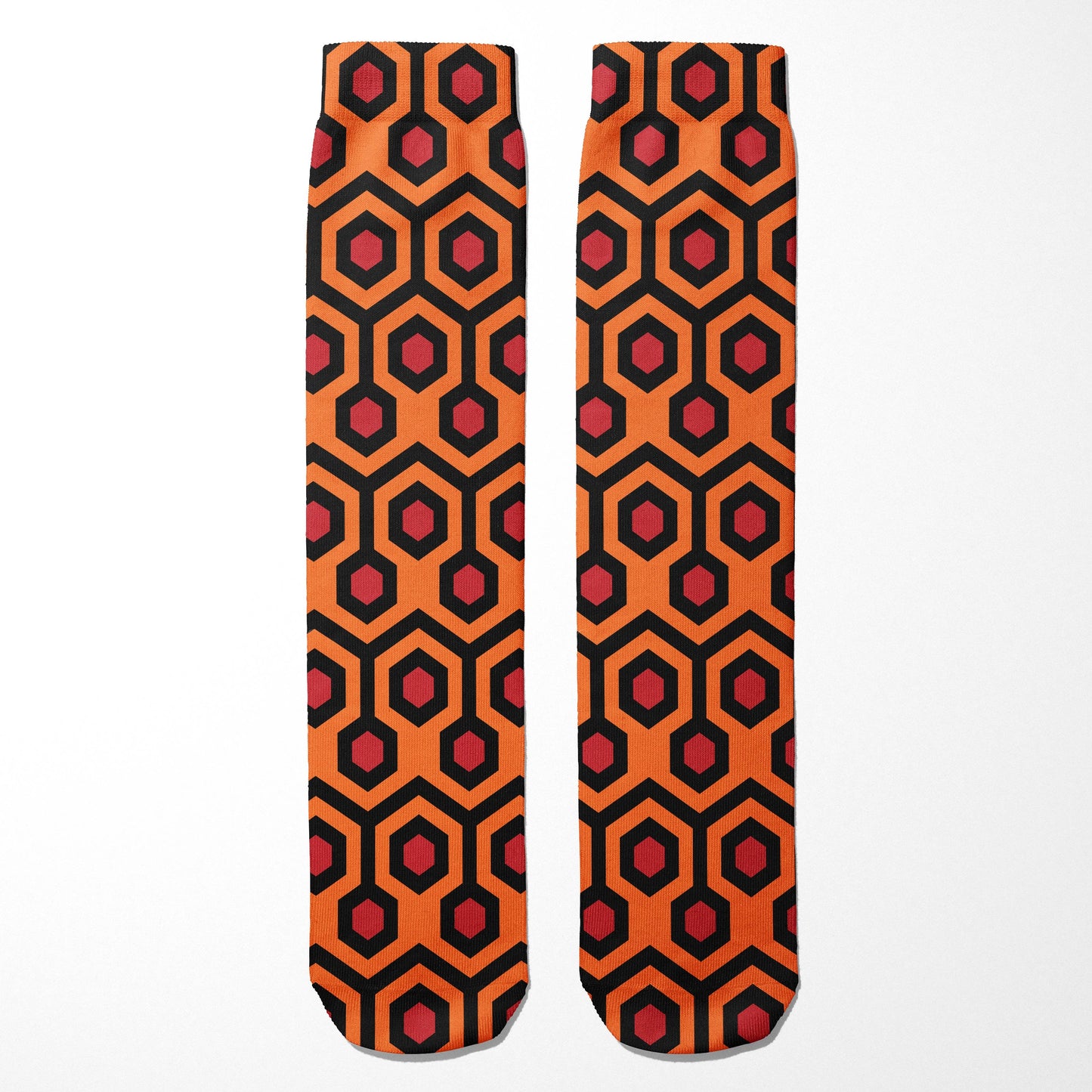 Overlook Hotel Carpet Socks