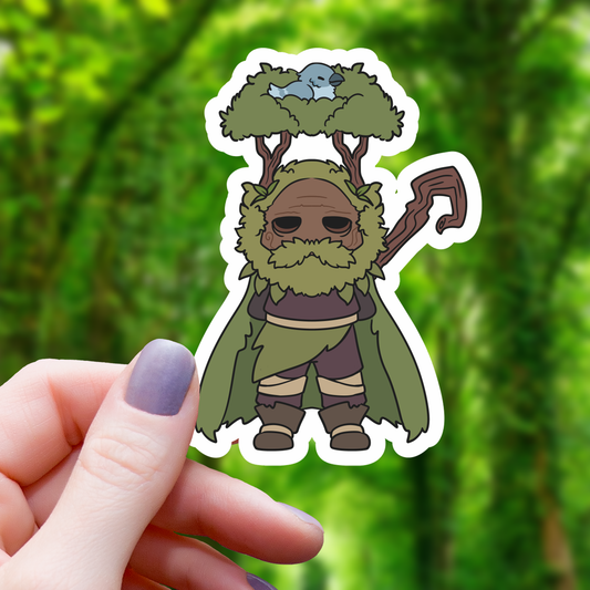Forest Druid Ttrpg Class Inspired Sticker - 3"