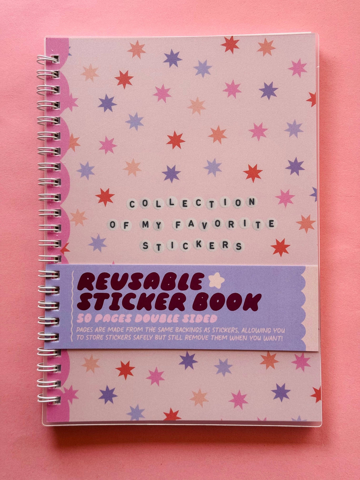 Starry Pattern Reusable Sticker Book