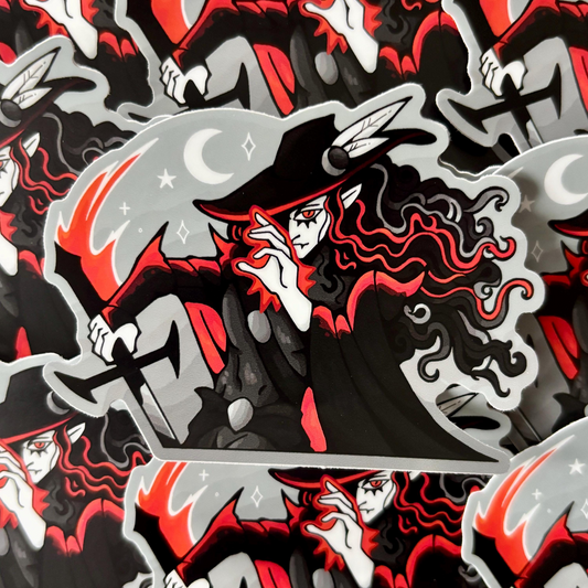 Vampire Hunter D Sticker