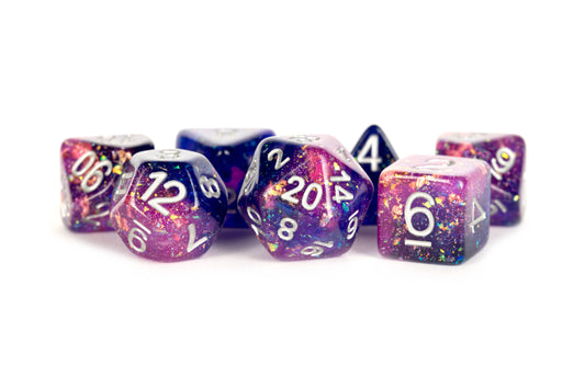 Eternal: Purple/Blue - Resin Polyhedral D&D Dice Set