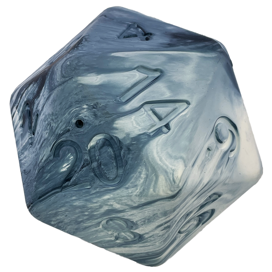 Barbarian Strength Dog D20 - Dog Treat Dispenser Toy