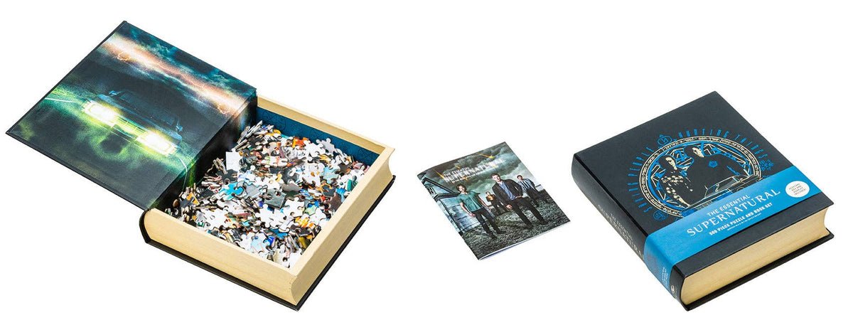 Essential Supernatural Puzzle and Book Set