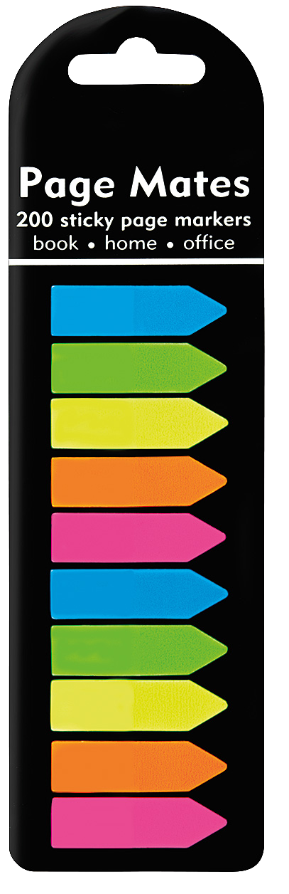 Neon Arrow Page Mates (Set of 200)