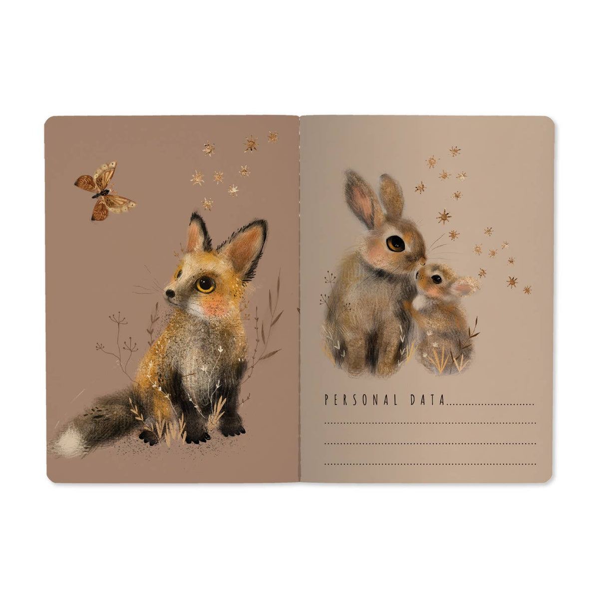 The Little Fox A5 Notebook