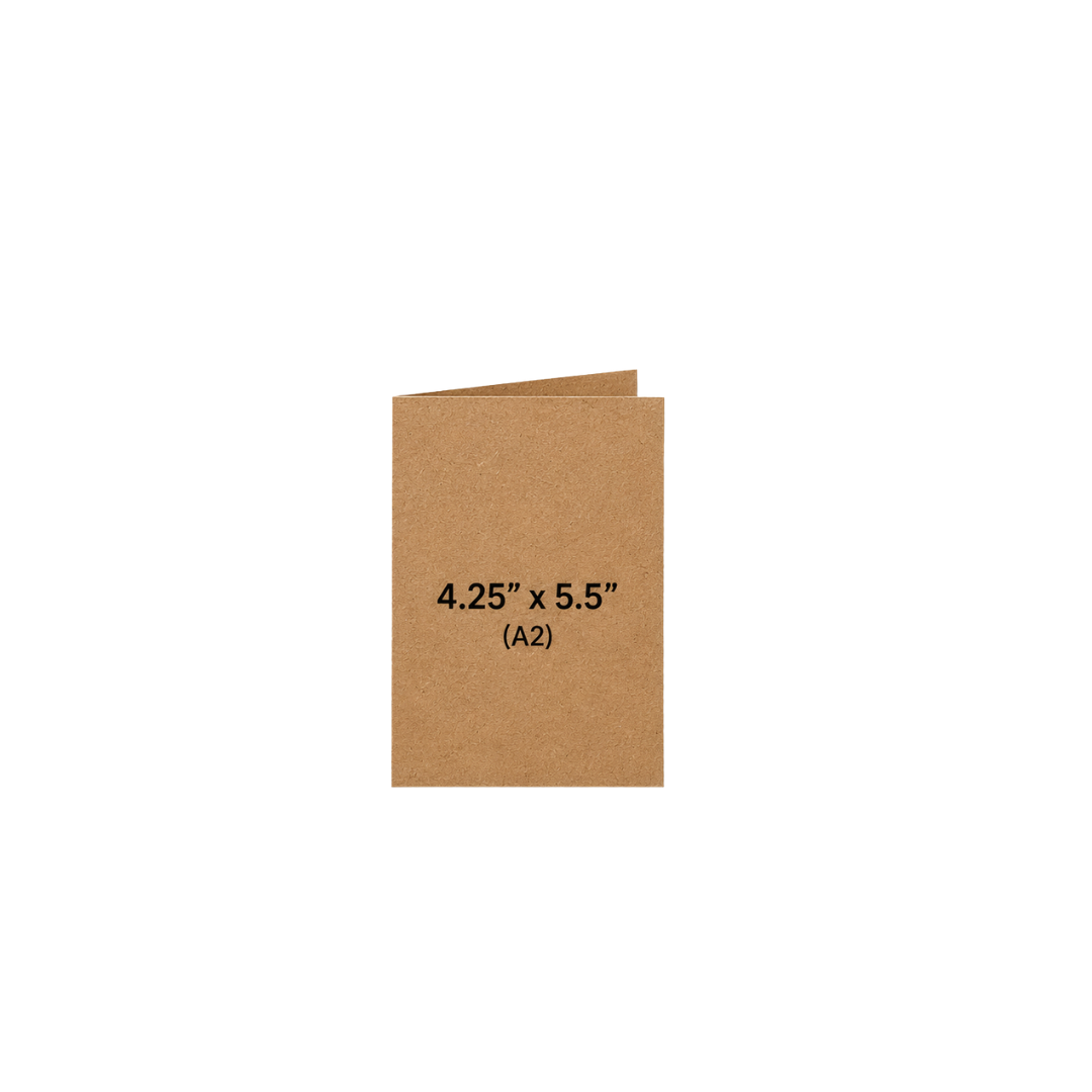 Merry Cryptic Christmas Mothman Holiday Card on Kraft Paper