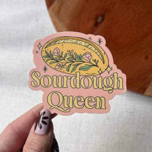 Sourdough Queen Sticker