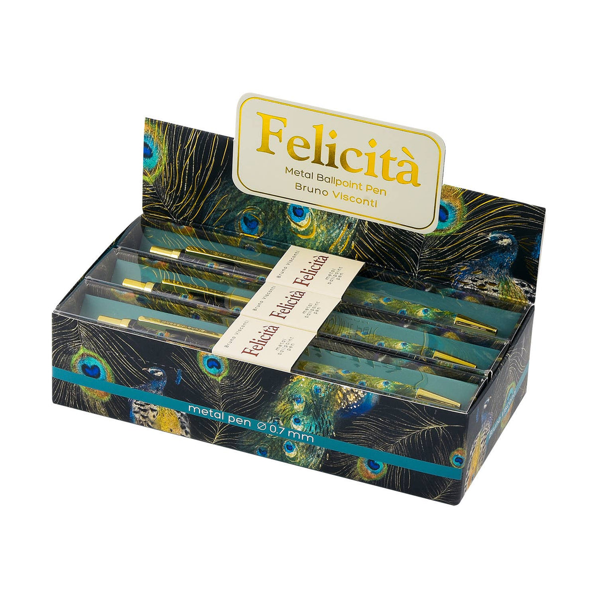 Felicita Peacocks Ball Point Pen