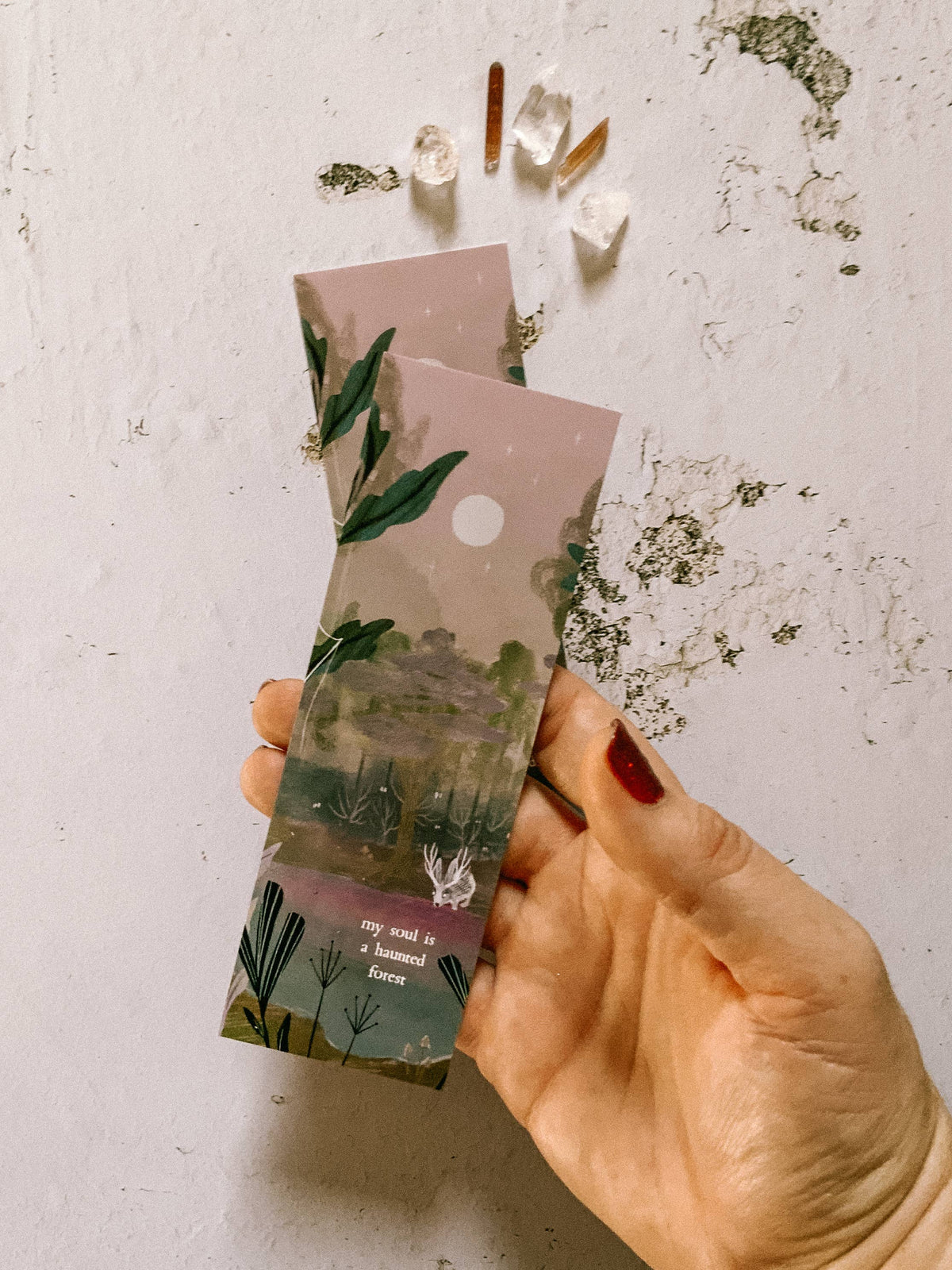 Haunted Forest - Literary Quote Bookmark