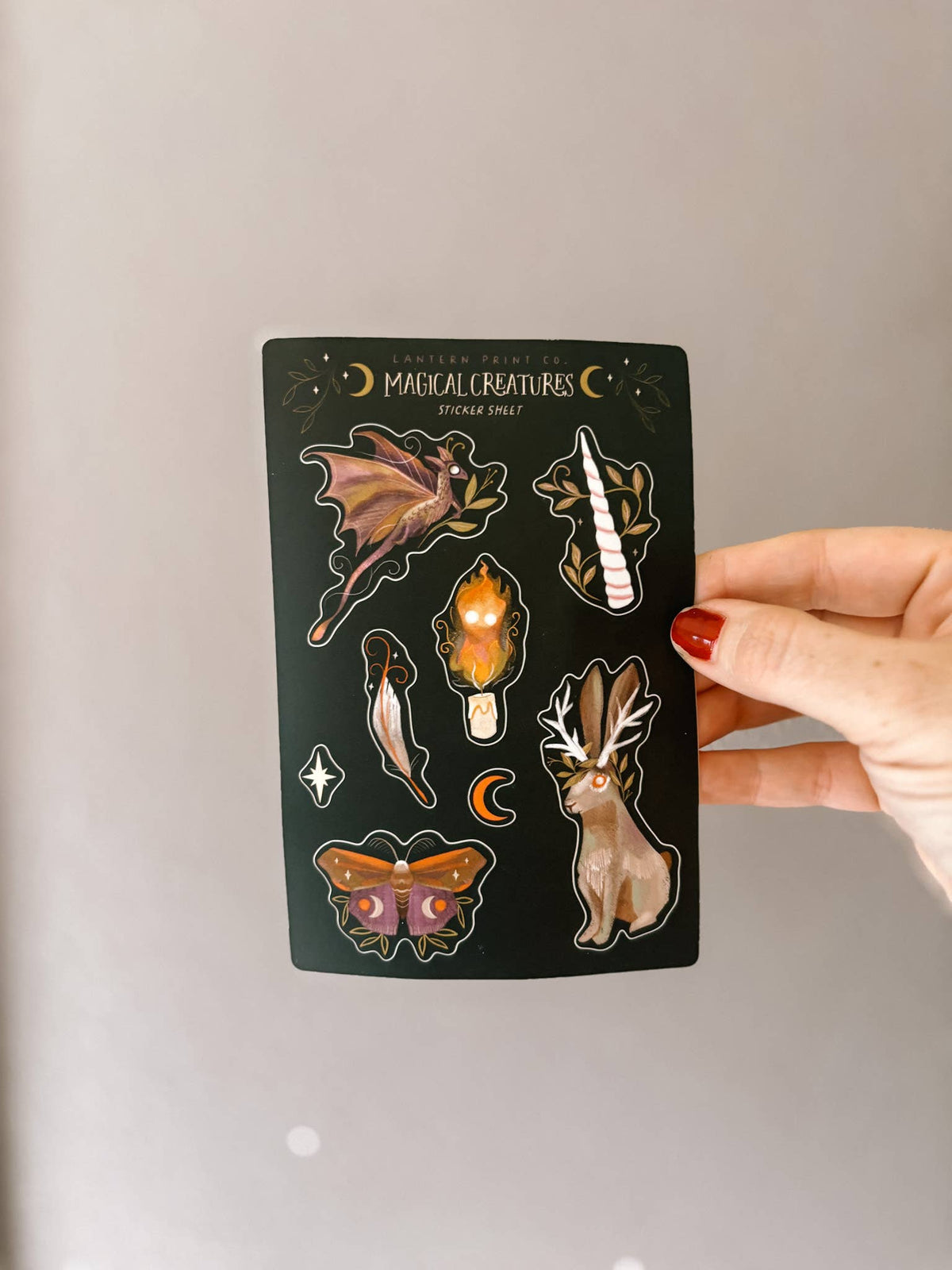 Magical Creatures - Matte Sticker Sheet