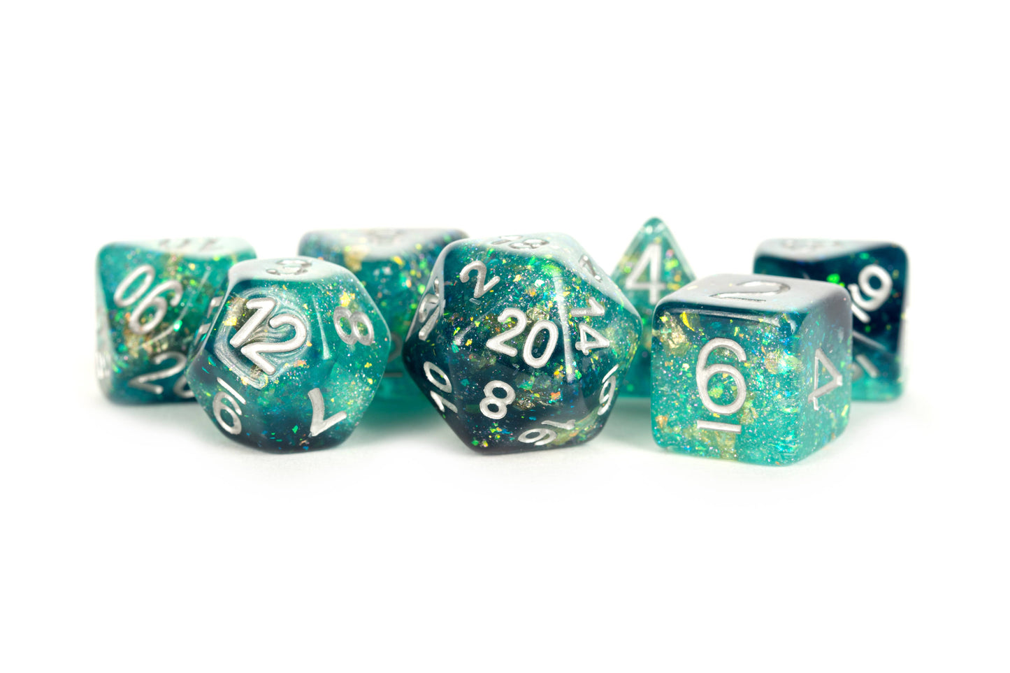 Eternal: Purple/Blue - Resin Polyhedral D&D Dice Set