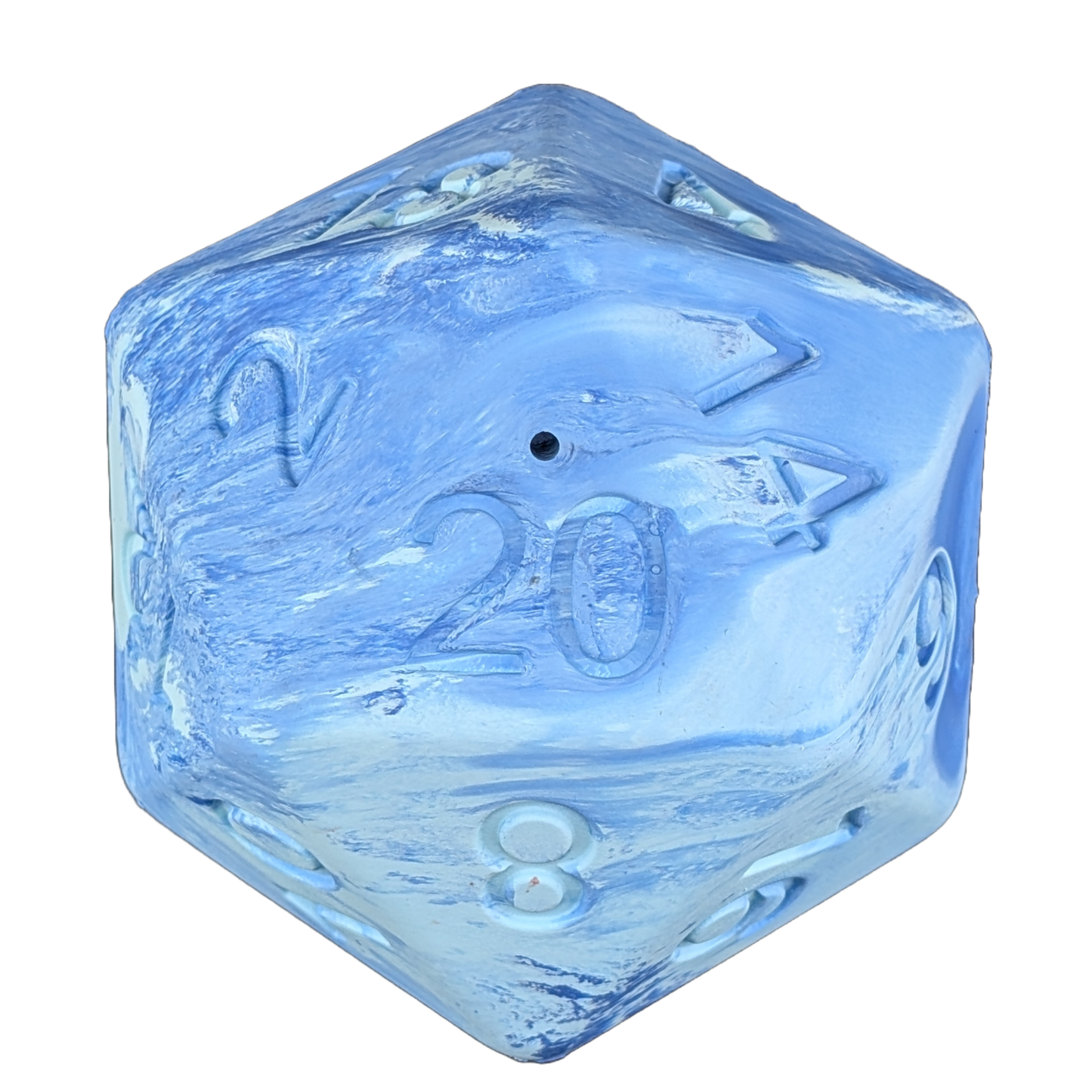 Barbarian Strength Dog D20 - Dog Treat Dispenser Toy